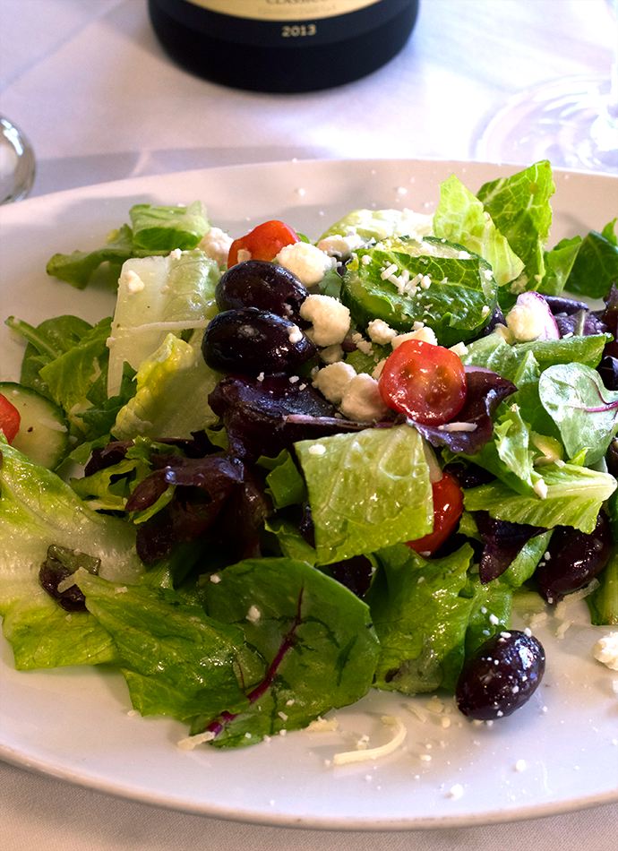 Chianti Reserve's salad